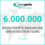 TraceParts 6 Millionen Nutzer 